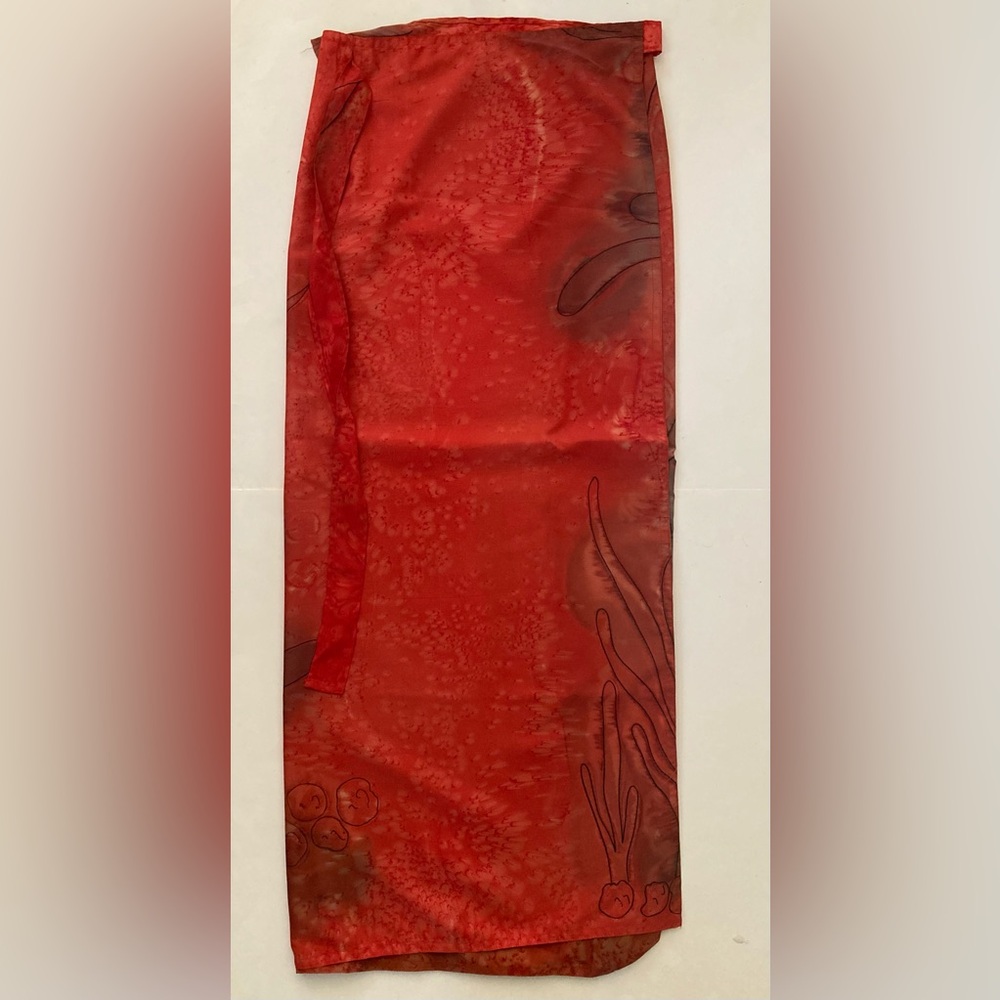 New Fun Wear Wrap Skirt beach Dress Coverup fish one size XS S M L